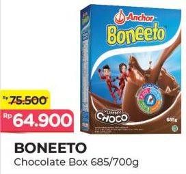 Promo Harga ANCHOR BONEETO Susu Bubuk Hi Calsium Cokelat 700 gr - Alfamart