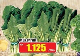 Promo Harga Caisim per 100 gr - Hari Hari