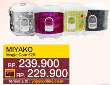 Promo Harga MIYAKO MCM 528 | Magic Com  - Yogya