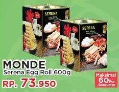 Promo Harga MONDE Serena Egg Roll 600 gr - Yogya