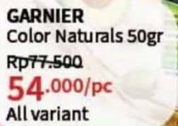 Promo Harga Garnier Hair Color All Variants 60 ml - Guardian