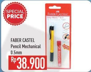 Promo Harga FABER-CASTELL Pencil Auto Mechanical 0.5mm  - Hypermart