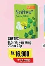 Promo Harga Softex Daun Sirih Wing 23cm 20 pcs - Alfamart