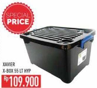 Promo Harga Xavier X-box Container 55000 ml - Hypermart