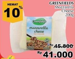 Promo Harga GREENFIELDS Cheese 200 gr - Giant