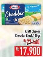 Promo Harga KRAFT Cheese Cheddar 160 gr - Hypermart