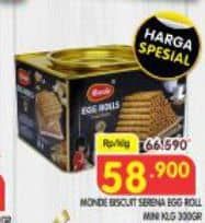 Promo Harga Monde Serena Egg Roll 300 gr - Superindo