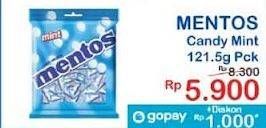 Promo Harga Mentos Candy Mint 121 gr - Indomaret