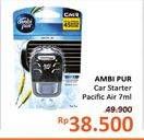 Promo Harga AMBIPUR Car Freshener Premium Clip Pacific 7 ml - Alfamidi