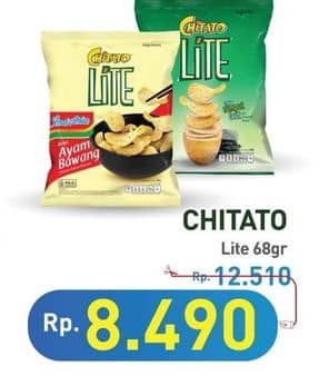 Promo Harga Chitato Lite Snack Potato Chips 68 gr - Hypermart