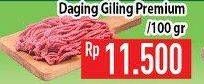 Promo Harga Daging Giling Sapi Premium per 100 gr - Hypermart