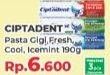 Promo Harga CIPTADENT Pasta Gigi Maxi 12 Plus Cool Mint, Fresh Mint 190 gr - Yogya