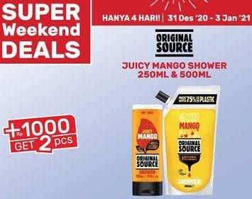 Promo Harga Shower Mango 250/500ml  - Guardian