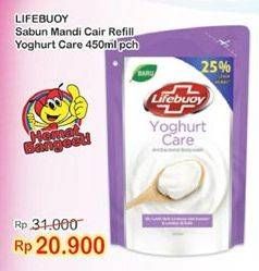 Promo Harga LIFEBUOY Body Wash Yoghurt Care 450 ml - Indomaret