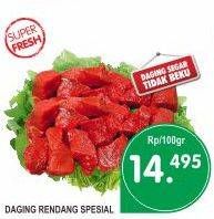 Promo Harga Daging Rendang Sapi per 100 gr - Superindo