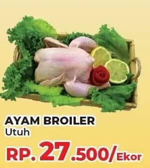 Promo Harga Ayam Broiler 900 gr - Yogya