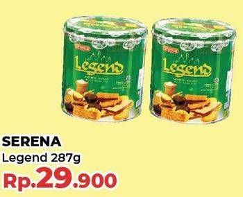 Promo Harga SERENA Biskuit Legend 287 gr - Yogya