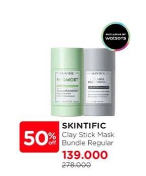 Promo Harga Skintific Clay Stick Mask   - Watsons