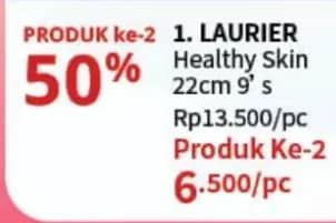 Promo Harga Laurier Healthy Skin Day Wing 22cm 9 pcs - Guardian