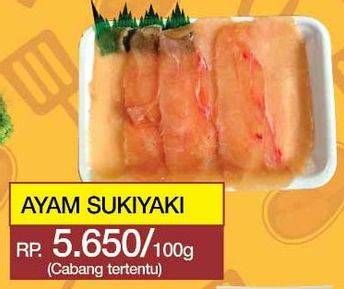 Promo Harga Ayam Sukiyaki  - Yogya