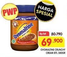 Promo Harga OVOMALTINE Selai Crunchy Cream 380 gr - Superindo