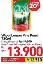 Promo Harga WIPOL Karbol Wangi Lemon Pine 780 ml - Carrefour