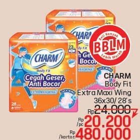 Charm Body Fit Extra Maxi
