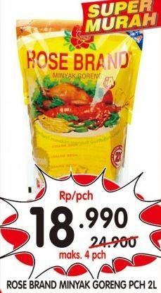 Promo Harga ROSE BRAND Minyak Goreng 2 ltr - Superindo