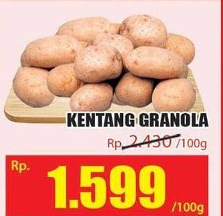 Promo Harga Kentang Granola per 100 gr - Hari Hari