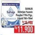 Promo Harga SAHAJA Detergent Bubuk/Liquid Detergent  - Hypermart