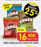 Promo Harga Ceres Hagelslag Rice Choco All Variants 200 gr - Superindo