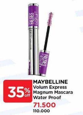 Promo Harga Maybelline The Falsies Lash Lift Waterproof Mascara 30 gr - Watsons