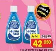 Promo Harga Selsun Shampoo Blue 120 ml - Superindo