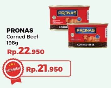 Promo Harga Pronas Corned Beef 198 gr - Yogya