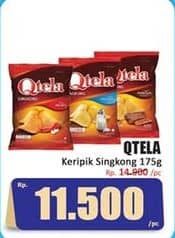 Promo Harga Qtela Keripik Singkong 185 gr - Hari Hari