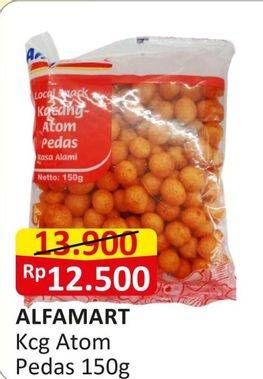 Promo Harga Alfamart Kacang Atom Pedas 140 gr - Alfamart