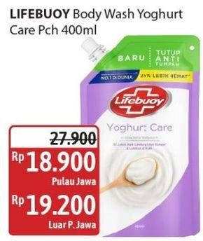 Promo Harga Lifebuoy Body Wash Yoghurt Care 450 ml - Alfamidi