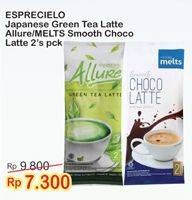 Promo Harga Allure Green Tea Latte / Melts Smooth Choco Latte 2s  - Indomaret