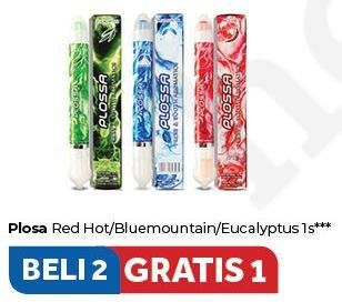 Promo Harga PLOSSA Aromatics Red Hot, Blue Mountain, Eucalyptus  - Carrefour