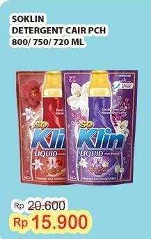 Promo Harga So Klin Liquid Detergent 750 ml - Indomaret