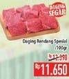 Promo Harga Daging Rendang Sapi Spesial per 100 gr - Hypermart