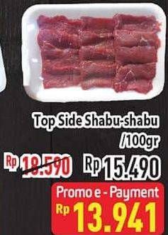 Promo Harga Sapi Shabu-shabu per 100 gr - Hypermart