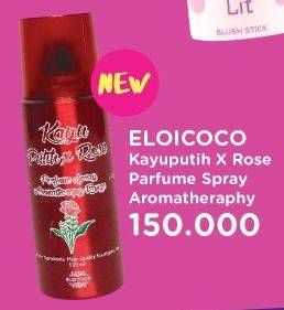 Promo Harga ELOI COCO Kayu Putih Perfume Spray Rose 120 ml - Watsons
