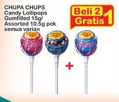 Promo Harga CHUPA CHUPS Lollipop Candy All Variants 15 gr - Indomaret