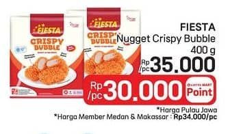 Promo Harga Fiesta Naget Crispy Bubble 500 gr - LotteMart