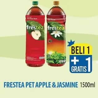 Promo Harga Frestea Minuman Teh Apple, Jasmine 1500 ml - Hypermart