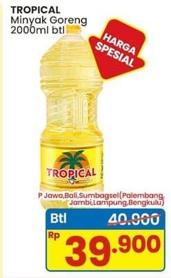 Promo Harga Tropical Minyak Goreng 2000 ml - Indomaret