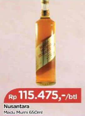 Promo Harga Madu Nusantara Madu Murni 650 ml - TIP TOP