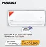 Promo Harga Panasonic CS/CU-ZN9YKP AC Standard 1 PK  - Carrefour