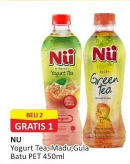Promo Harga NU Yogurt Tea/NU Green Tea  - Alfamart